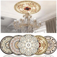 European parquet ceiling light decorative sticker self-adhesive waterproof wall sticker living room 