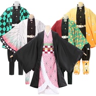 ชุดกิโมโนสำหรับเด็ก, คอสเพลย์ชุดคอสเพลย์ผู้หญิงสังหารปีศาจ Kimetsu NO yaiba เสื้อผ้าฮาโลวีน