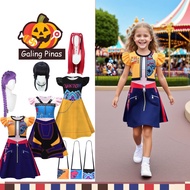 KPop Demon Hunters Costume Kids Rumi Mira Zoey Philippine Halloween Buwan ng wika Dress Wig Toys