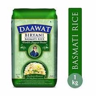Daawat Biryani Basmati Rice 1kg  (World’s Longest Grain)