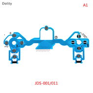 Dolity สำหรับ PS4 DS4 Pro Slim Controller ฟิล์มนำไฟฟ้าสีฟ้า JDS 050 040 030 010