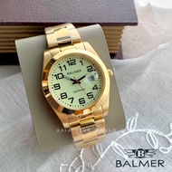 宾马 Balmer 8171G GP-6A Sapphire Men Watch with Fluorescent dial and Gold Stainless Steel