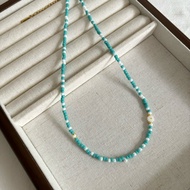 Daisy necklace | beaded necklace | handcrafted necklace