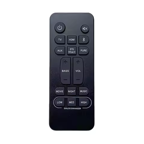 Replacement Remote Control for Denon DHTS217 DHT-S217 RC1242 RC1245 RC1251 Home Theater Soundbar