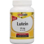 優惠多♥♥NSI Vitacost Lutemax Lutein 專利酯化型葉黃素 20 mg - 120 顆