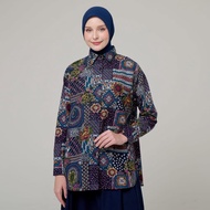 KEMEJA AMI SHIRT ABSTRACT MUSLIM TOP/ Wanita MUSLIM SHIRT/