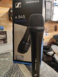 旺角門市 兩年保養 !sennheiser E945 Dynamic super-cardioid vocal microphone 自然演出人聲咪高峰 錄音咪 busking mic