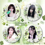 Pin button aespa kpop merch merchandise accessories