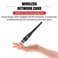 Wifi Wireless Adapter Internet Booster for Wifi Mt7601 Chip Wireless Network Card 2db Large Antenna Set-Top Box Wifi Receiver Transmitter yamysesg