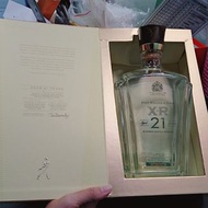 207-約翰走路XR21年威士忌瓶子「附瓶蓋」附盒子