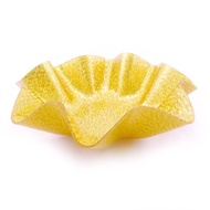 Opening Ribbon Cutting Ceremony Supplies Wavy Edge Gold Disc Type B