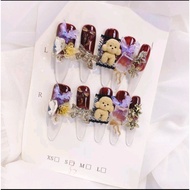 Nail Hand From Pointed Length 4cm Size XS