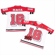 BAJU JERSEY SULTAN SQUAD GIRLS JERSEY SULTAN SQUAD SEASON 2 MAYA ELLEN AILI RISA