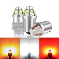 2pcs T20 1156 Led Bulb BA15S P21W BAU15S PY21W Car Turn Signal Lights BAY15D P21/5W 7440 7443 10SMD 