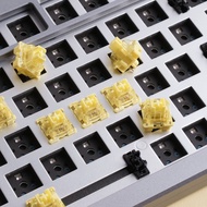 Akko V3 pro Cream Yellow Switch Mechanical Keyboard 5 Pin Linear Switch with Dustproof Stem for MX S