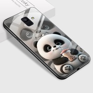 เคส PMP สำหรับ Samsung Galaxy A8 2018 A8บวก2018 A9 2018 A530 A730หรูหราดีไซน์กระต่ายแพนด้าน่ารักเด็ก