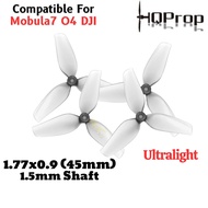 HQProp Ultralight Prop 1.77×0.9 (45mm)  1.5mm Hole 3-Blade Propeller (2pairs/4pcs) Compatible For Mo