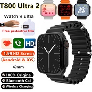 2024 Original T800 Ultra 2 Bluetooth 5.3 Call Smart Watch Series 9 IWO Watch 1.99 Inch HD Screen Watch Men Women Smart Watch Waterpoof Sport Watches For Samsung Huawei Xiaomi Realme