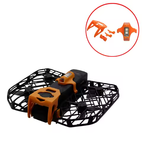 1Set Gimbal Protection Cover Night Navigation Strobe Light Kit 3D Printed Anti-Crash Frame Upgrade P