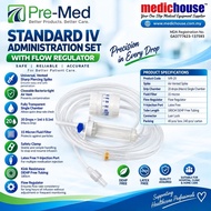 IV Infusion Set with Flow Regulator
