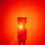 AUXITO 2ชิ้น T20 7443ไฟเบรค LED Canbus ไม่มีไฮเปอร์แฟลช T20ไฟเบรก7443หลอดไฟสีขาวสีแดง12V