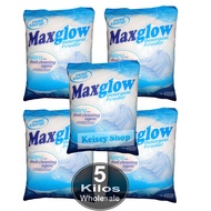 ♞Maxglow and Mighty  Detergent Powder with Fabric Conditioner or with Bleach - 5 Kilos Wholesale