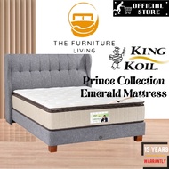 King Koil Prince Collection EMERALD 13 Inches Independent Pocket Spring System/Mattress/Tilam