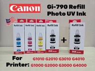 New Canon Gi790 GI790 (BOXSET) Compatible Refill Ink Bottle for ink TANK PRINTER G2010 G3010 G1010 G