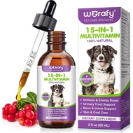 Multivitamin Drops, 15 in 1 Multivitamin Liquid for  with Vitamin C-20 Mg, Vitamin D-100 Iu & B1-3, 