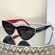 DIO * B2U Fashion Hot Girl Unique Cat Eye Female Sunglasses Casting Metal Decoration Vacation Travel