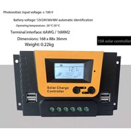 PWM Solar charge Controller LCD with USB port 10A 20A 30A 64A 12/24V AUTO PWM 1000W Solar System Sol