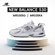 Original New Balance 530 Unisex MR530SG/MR530KA White/Gray silver Casual Shoes men and women Sneaker