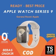 (ibox) apple watch series 9 41mm 45mm 2023 aluminium sport resmi new - starlight 41mm s/m inter