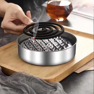 Stainless Steel Mosquito Coil KATOL Holder Mosquito Killer Sandalwood Coil Holder With Cover Katol H