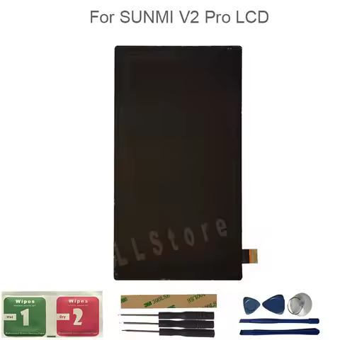 Tested Original New For Sunmi V2 Pro LCD Display With Touch Screen Digitizer Assembly With Repair To