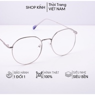 Korean fashion glasses with round, angular form for medium and large faces M6 Beautiful glasses