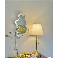 Desktop Makeup Mirror - Wavy Wall Mirror