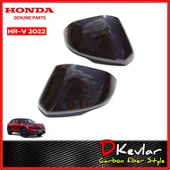 ฝาครอบกระจกมองข้าง HR-V  ปี 2022 - ปัจจุบัน (สำหรับรุ่นมีรูไฟเลี้ยว)ลายคาร์บอน  สีดำ NH-731P  สีดำตา