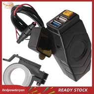 [Redpowderyan] C1FB 20-80V E-Bike Handlebar USB Charger 24V 36V 48V 60V QC3.0 Quick Charger Adapter(