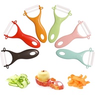 Trez Treamer 6PCS Vegetable Peeler Set with Sharp Blade,Ceramic Apple Peeler Potatoes & Potato Peele