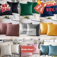 Cushion Cover / Sofa Cushion Cover Aesthetic Suede 30x30 40x40 45x45 50x50 60x60 Homey Textile