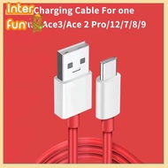 [InterfunS] 100W Type C USB SUPERVOOC Fast Charging Cable For OnePlus Ace 3 2Pro 9R 10 Pro 10R 11 11