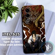 CC9 Flexible rubber softcase for ITEL S25/ naruto anime character Motif/case ITEL S25 ITEL S25 casin