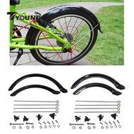 [Available] Folding Bike Mud Guard 14'' 20'' Wheel Front Rear Mudguard Set Accessories