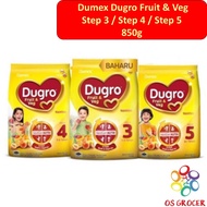 Dumex Dugro Fruits & Veg 850g ( Durgo 3, Dugro 4, Dugro 5 )