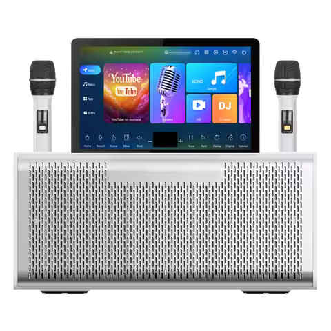 2025 Professional Android All-in-One Home Theater Karaoke System Touch Screen Sound Song Jukebox for