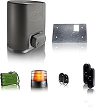 Elixo Smart io Professional Sliding Gate Motor - Supplied with 2 Remote Controls, Orange Light, Phot