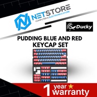 DUCKY PUDDING BLUE AND RED  KEYCAP SET - DKSA108-USPDZWNOB