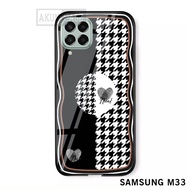 Softcase Glas Kaca For SAMSUNG M33 - B18 - Casing Hp For SAMSUNG M33 - Pelindung hp - Case Handphone