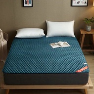 Soft Fold Tatami Mattress Single Double Adult bedroom Bedding Topper Warm Mat With Straps king queen twin size